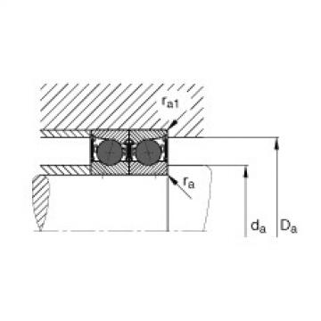 FAG Spindle bearings - HCB7017-C-2RSD-T-P4S