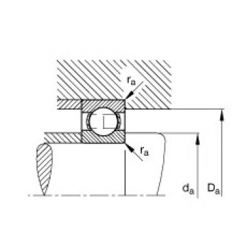 FAG Deep groove ball bearings - 618/560-M