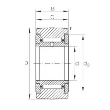 FAG Yoke type track rollers - NATR17