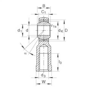 FAG Rod ends - GIKL25-PB