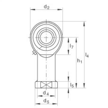 FAG Rod ends - GIKL18-PB