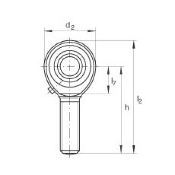 FAG Rod ends - GAKR12-PB