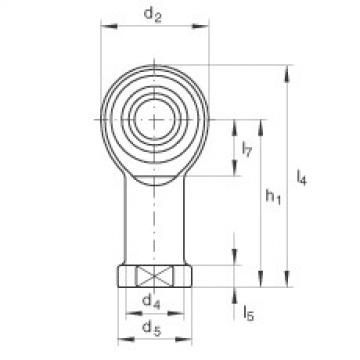 FAG Rod ends - GIKL12-PW