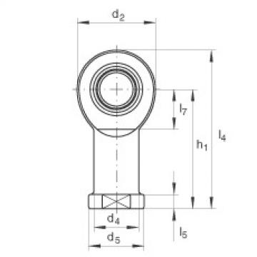 FAG Rod ends - GIL45-UK-2RS