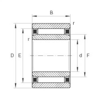 FAG Needle roller bearings - NAO30X47X16-XL