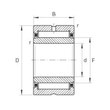 FAG Needle roller bearings - NKIS25-XL