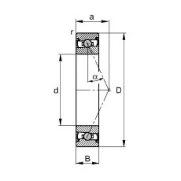 FAG Spindle bearings - HCS7010-E-T-P4S