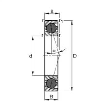 FAG Spindle bearings - HCB7022-C-T-P4S