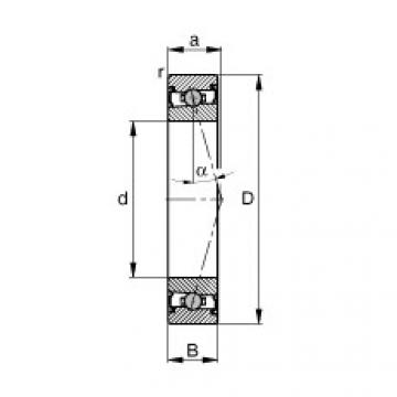 FAG Spindle bearings - HCS71909-C-T-P4S