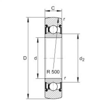 FAG Track rollers - LR209-2RS