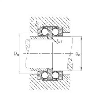 FAG Axial deep groove ball bearings - 52215