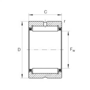 FAG Needle roller bearings - NK110/40-XL