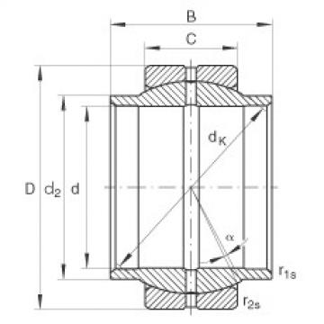 FAG Radial spherical plain bearings - GE100-LO