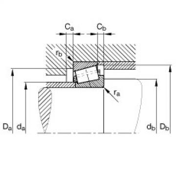 FAG Tapered roller bearings - 30256