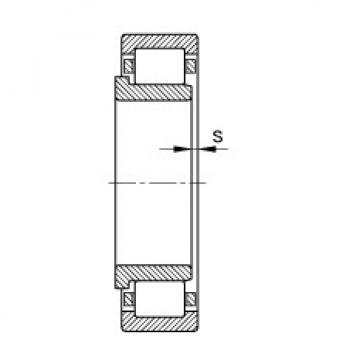 FAG Cylindrical roller bearings - NJ202-E-XL-TVP2