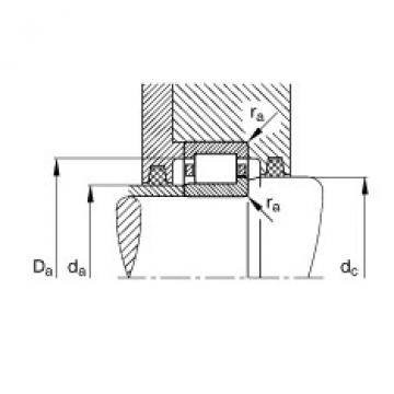 FAG Cylindrical roller bearings - NJ220-E-XL-TVP2