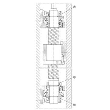 FAG Angular contact ball bearing units - DKLFA40115-2RS