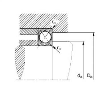 FAG Four point contact bearings - QJ1019-N2-MPA