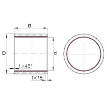 FAG Plain bushes - ZWB8090100