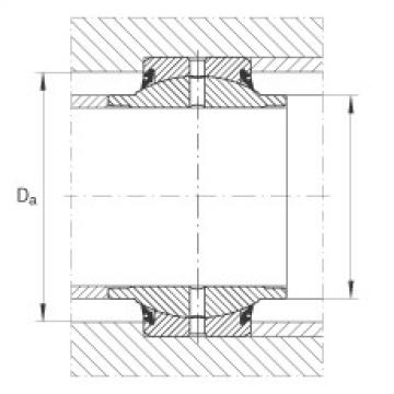 FAG Radial spherical plain bearings - GE40-HO-2RS