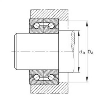 FAG Axial angular contact ball bearings - BSB3572-SU