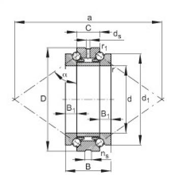 FAG Axial angular contact ball bearings - 234421-M-SP