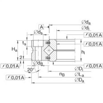 FAG Crossed roller bearings - XV100