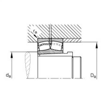 FAG Spherical roller bearings - 22211-E1-XL-K + AHX311