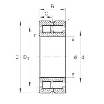 FAG Cylindrical roller bearings - SL014860