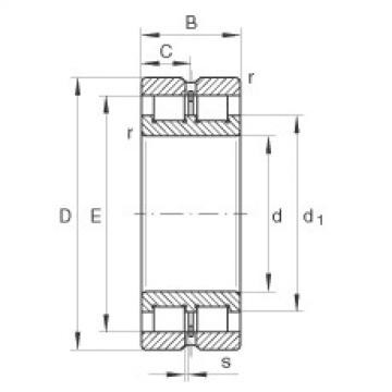 FAG Cylindrical roller bearings - SL024956