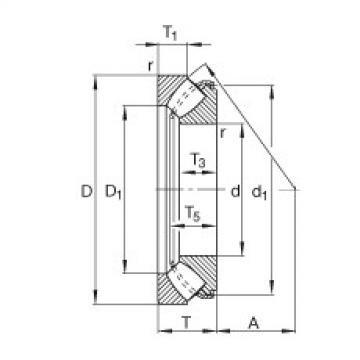 FAG Axial spherical roller bearings - 29456-E1-XL