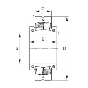 FAG Spherical roller bearings - 231S.1300