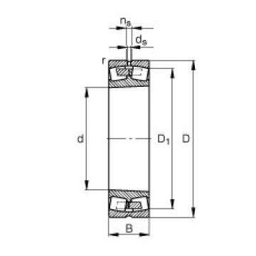 FAG Spherical roller bearings - 230/950-B-K-MB