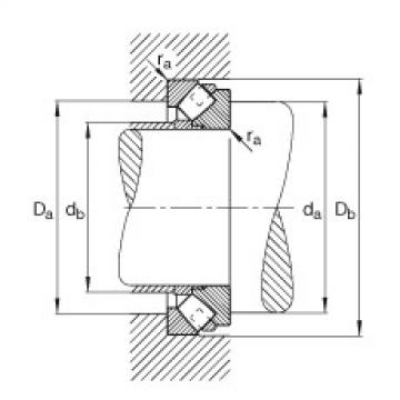 FAG Axial spherical roller bearings - 292/900-E1-MB