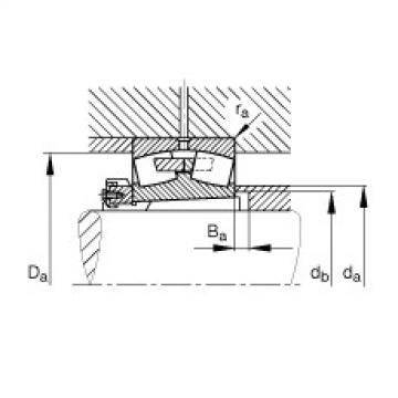 FAG Spherical roller bearings - 23964-K-MB + H3964-HG