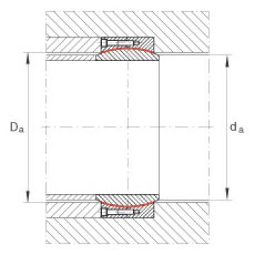 FAG Large radial spherical plain bearings - GE800-DW