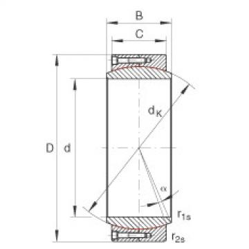 FAG Large radial spherical plain bearings - GE400-DW