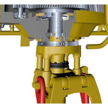 Komatsu PC150-5 Excavator Slewing Bearing