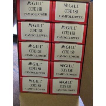 MCGILL BOX OF 10 CAMFOLLOWER BEARINGS CCFE 1 SB