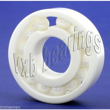 6202 Full Complement Ceramic Ball Bearings 15mm x 35mm/11mm ZrO2 White Zirconia