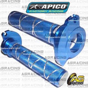 Apico Blue Alloy Throttle Tube With Bearing For KTM EXC 125 2008 MotoX Enduro