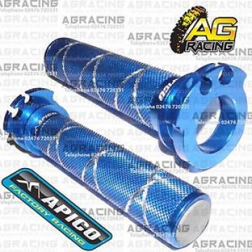 Apico Blue Alloy Throttle Tube With Bearing For KTM SXF 400 2001 MX Enduro