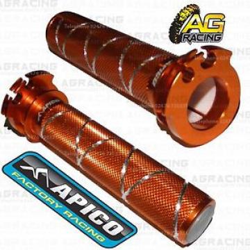 Apico Orange Alloy Throttle Tube With Bearing For KTM SXF 525 2005 Motox Enduro