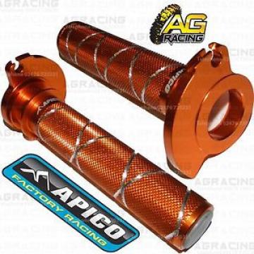 Apico Orange Alloy Throttle Tube With Bearing For KTM XCW 300 2007 MotoX Enduro