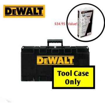 DeWALT TOOL CASE &amp; 70 Pc Grease Fitting for 20V Li-Ion Grease Gun DCGG571B