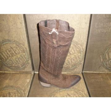 SALE Liberty Black Boots LB-71110 Nubuck Grease #6 Chocc Distressed Cowboy