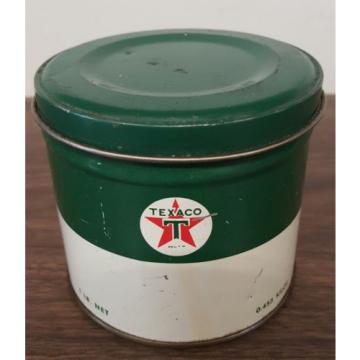 Vintage Texaco water pump grease can 1 lb.