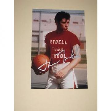 Actor JOHN TRAVOLTA Signed 4x6 GREASE Photo AUTOGRAPH 1A