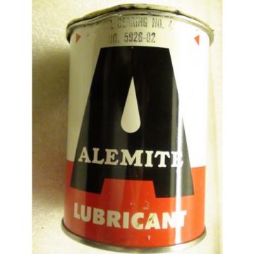 Vintage Stewart-Warner Alemite Wheel Bearing Grease Can Chicago Illinois 1 LB.