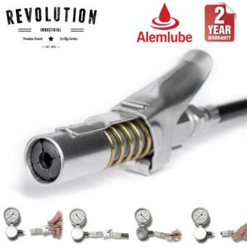 Alemlube Quick Release One Hand Grease Gun Coupler - 14512